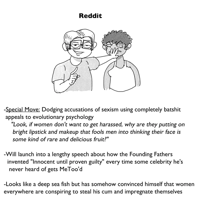 Guide To Online Misogyny (not an instructional guide) 
