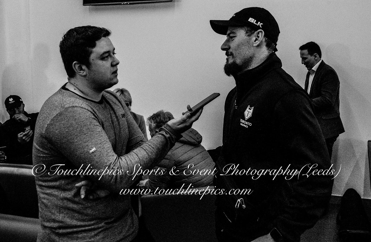 Touchlinepics's tweet photo. The Worlds Media turnout in force for the @TOwolfpack Media day at Manchester City Academy ahead of the 2020 @SuperLeague Season which kicks off on Feb 2nd v @CTRLFC #rugbyleague #TorontoWolfpack #wolfpacksnapper https://t.co/tkuRn1ZOsk