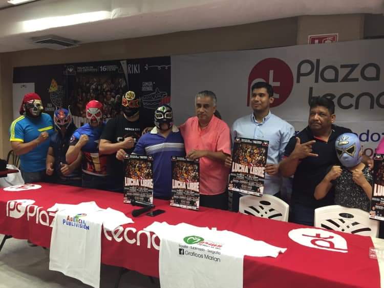 Larebeldiamx's tweet photo. 🔵 Este miércoles fue presentado el cartel de #LuchaLibre de la empresa #PRODELLS para el domingo 16 de febrero en el #PalacioDeLosDeportes de #Villahermosa #Tabasco, lo estelariza #BluePanther y #Alebrije con #Cuije... https://t.co/QhlscThPlM