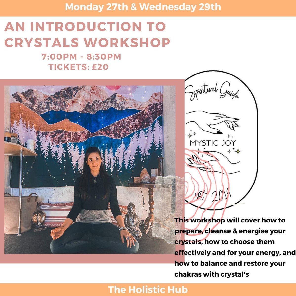 KurtisLeeLewis's tweet photo. If you are into Crystals then this is the workshop for you. please ask @farahpopxo #WorkShop #Crystals #CrystalWorkshop 🔮 https://t.co/4vquIUxmyq