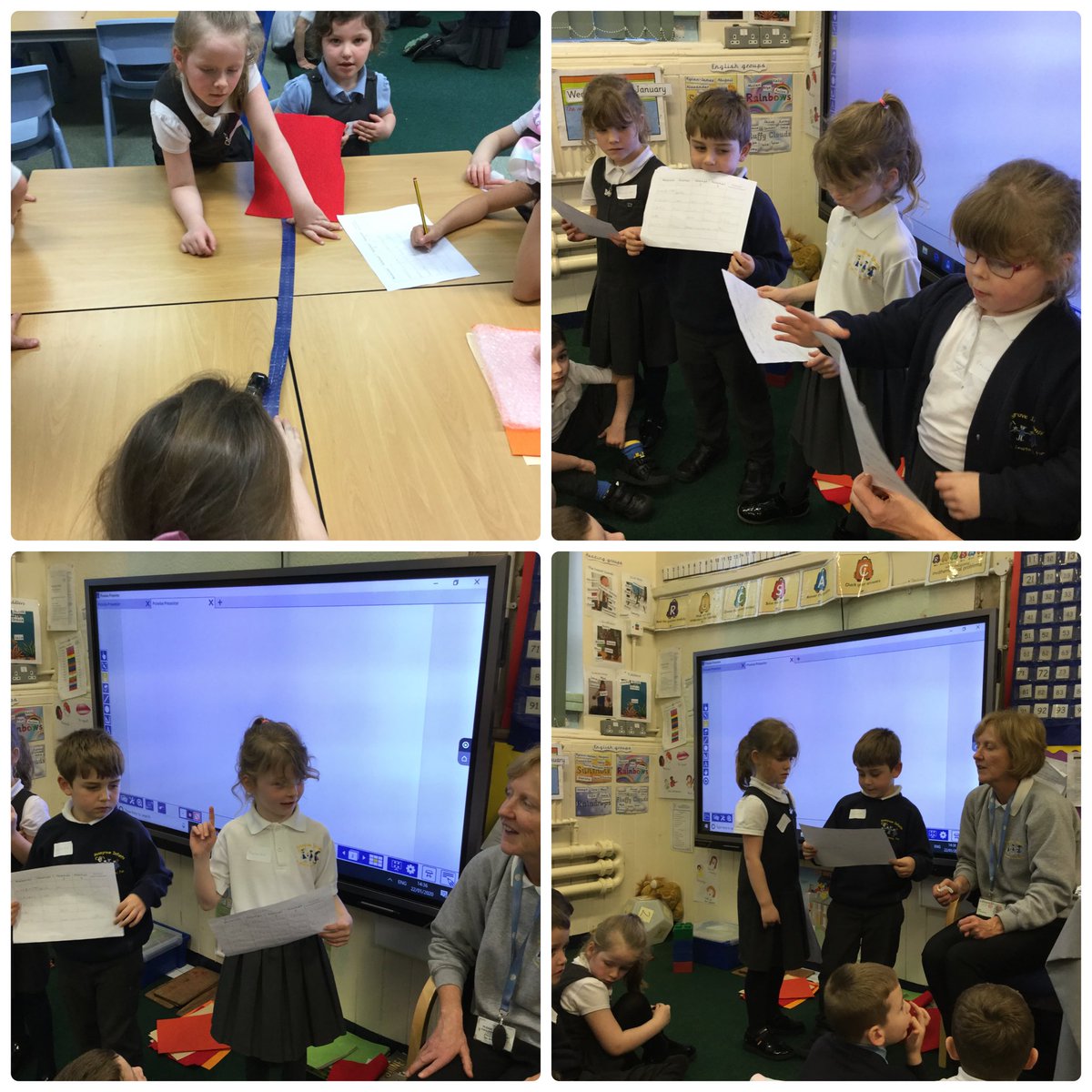 RGinfantsSchool's tweet photo. Emerald Class had different roles when carrying out their scientific investigation this afternoon. They worked well together and showed that they are responsible learners! #leader #resourcegatherer #timekeeper #measurer #carcontroller #recorder #presenter https://t.co/Ehig9INaIY