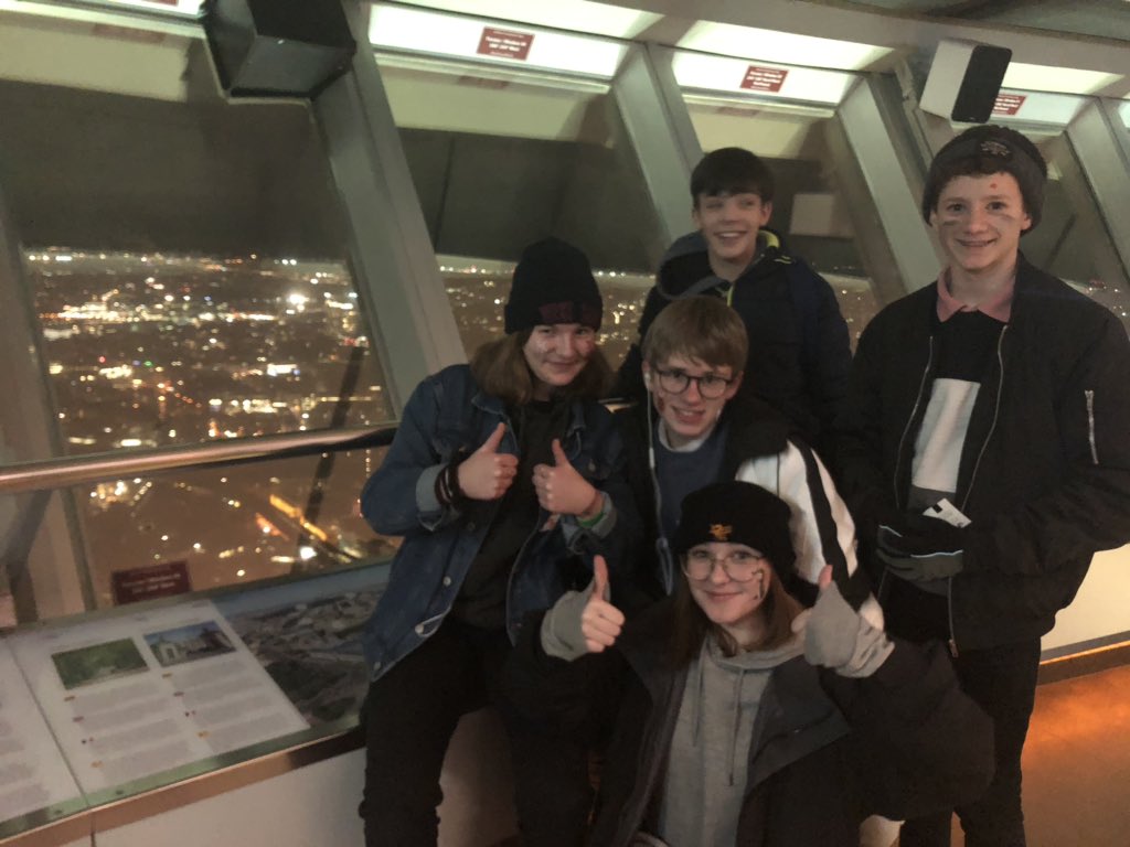 ABerlin2020's tweet photo. Enjoying the city lights at the top of the TV tower. https://t.co/CQfttvnEAE