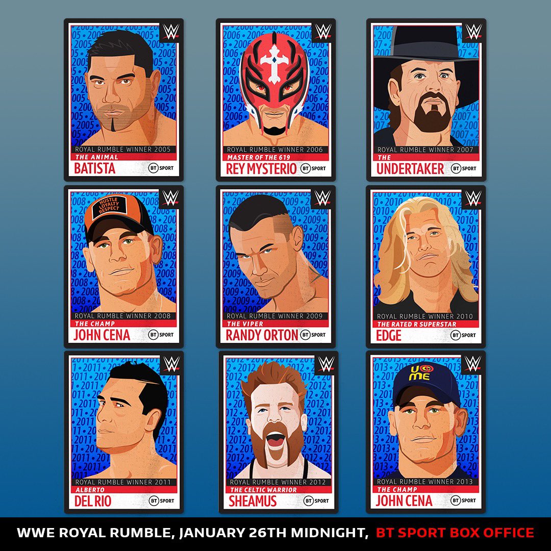 Royal Rumble winners Beautiful Persons