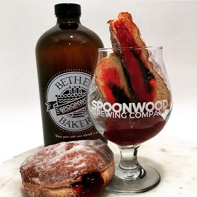 Collab alert | <a href="/SpoonwoodBrewin/">Spoonwood Brewing</a>.

As part of Spoonwood's 5-year anniversary celebrations (Jan 28-31), the brewery is collaborating with <a href="/BethelBakery/">Bethel Bakery</a> on a golden ale brewed using raspberry-filled paczki.

'DONUT' goes on draft Sat, Jan 25: pittsburgh.verylocal.com/spoonwood-brew…
