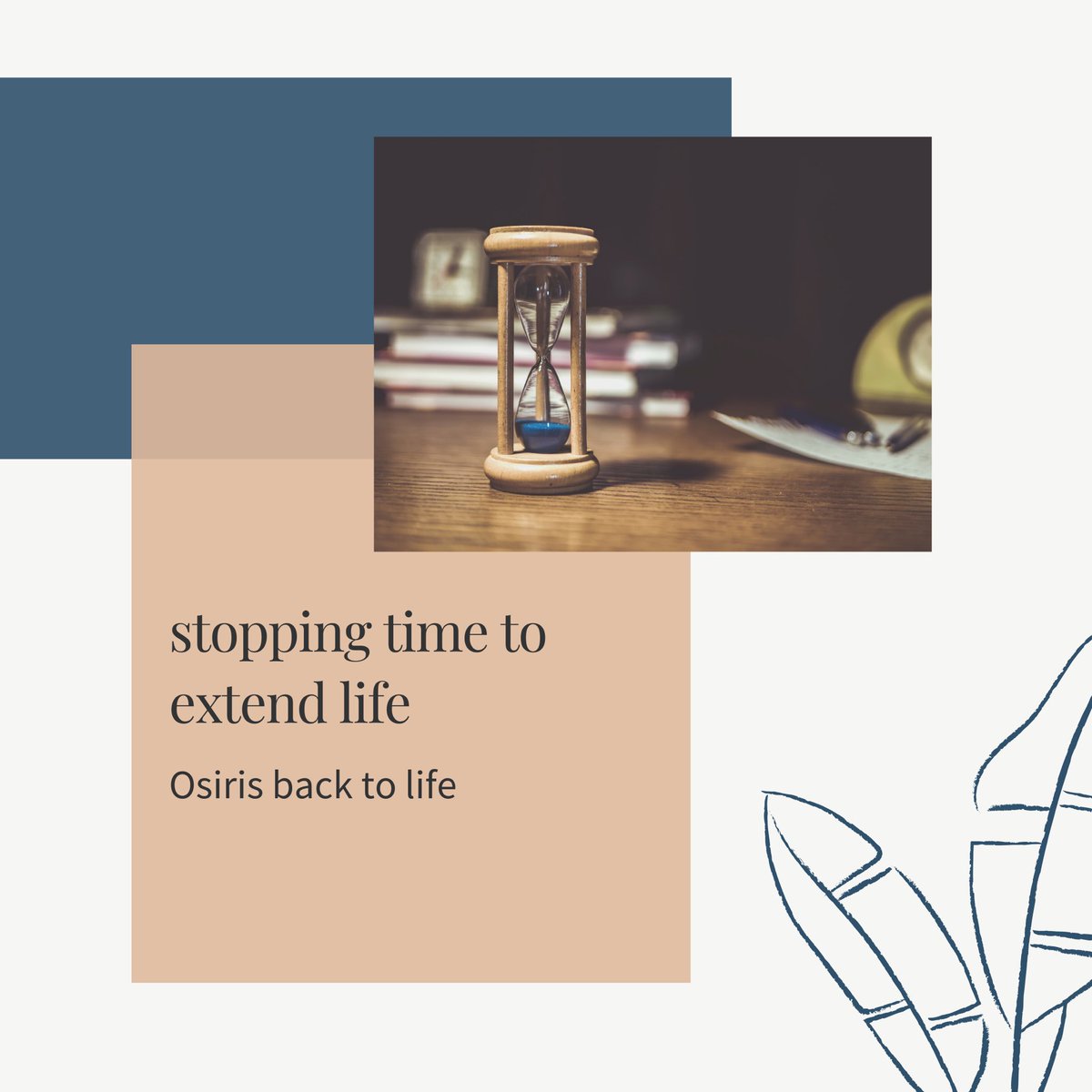 ToOsiris's tweet image. #cryonics #time #extendlife #life ❄️⏳