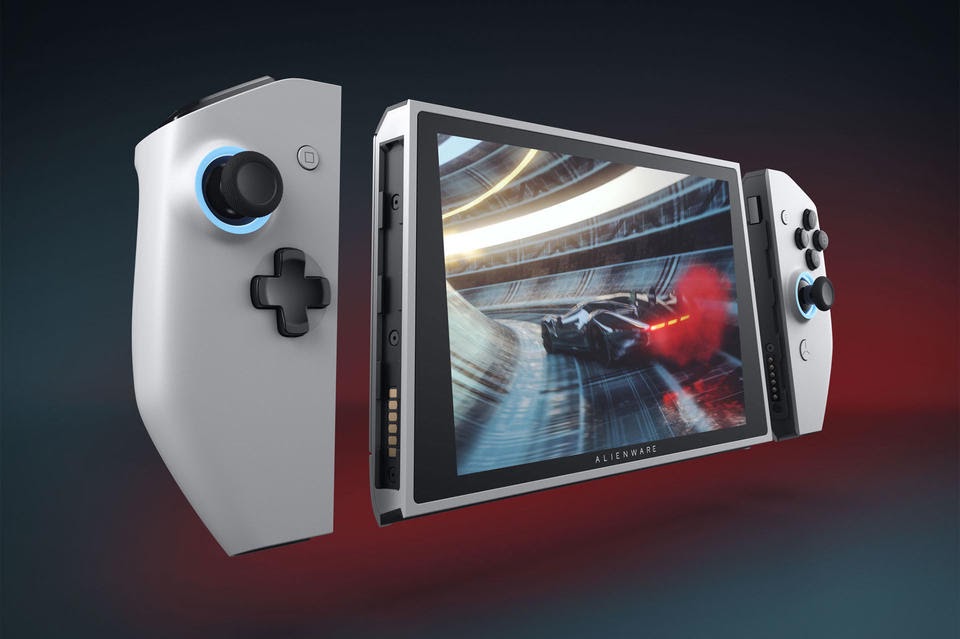 Gamer__News_'s tweet photo. Dell has shown off a handheld gaming system named “Project UFO” at CES which is an x86 based gaming PC system in a Nintendo Switch-type form factor, like the Switch, it can even be docked to output to a TV or monitor.
#CES2020 #Gaming #GamingNews #PCGaming https://t.co/G6mm29rQei