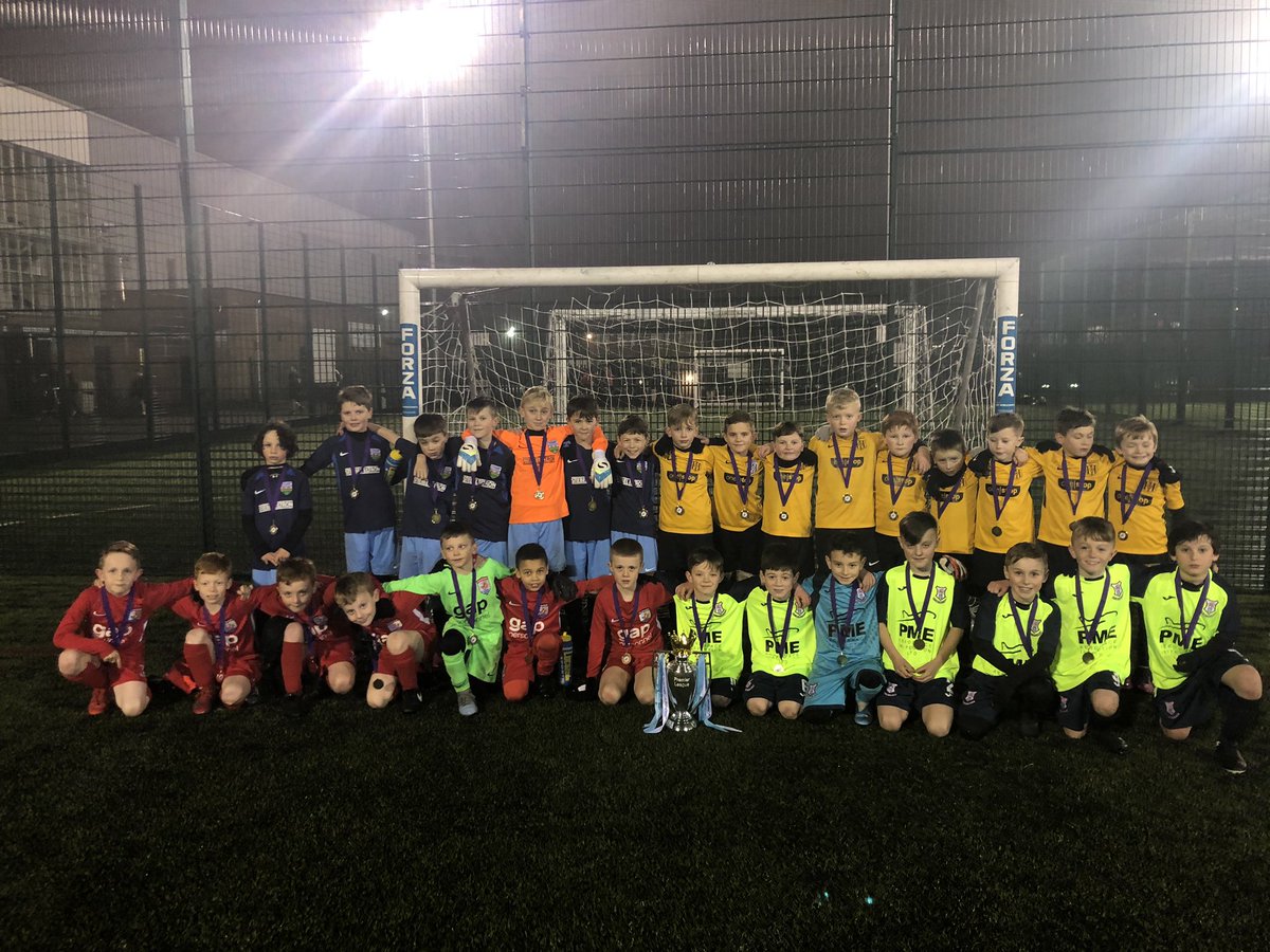 A great finals evening to complete our U9s <a href="/aura_wales/">aura wales</a> program. Huge well done to league winner <a href="/hawardenrangers/">Hawarden Rangers</a> and tonight’s cup winners <a href="/Saltneytownfc/">Saltney Town FC</a> along with third placed <a href="/greenfield_JFC/">Greenfield Juniors FC 🏴󠁧󠁢󠁷󠁬󠁳󠁿</a> and fourth placed <a href="/the_nomads/">Connah's Quay Nomads FC</a> U8s. #juniorfutsal