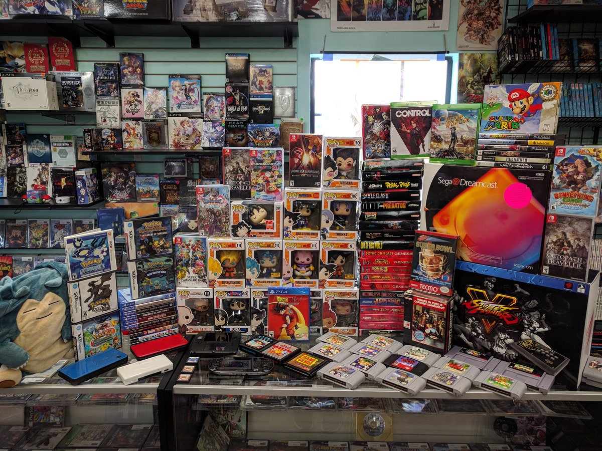 VGTPFlorida's tweet photo. New today! 1/22/20
#pokemon #mariokart #dragonballz #outerworlds #supersmashbros #mario #powerrangers #dreamcast #funko #videogames #pensacola #videogametradingpost #florida #vgtp #vgtpflorida https://t.co/IC0SiKgE77