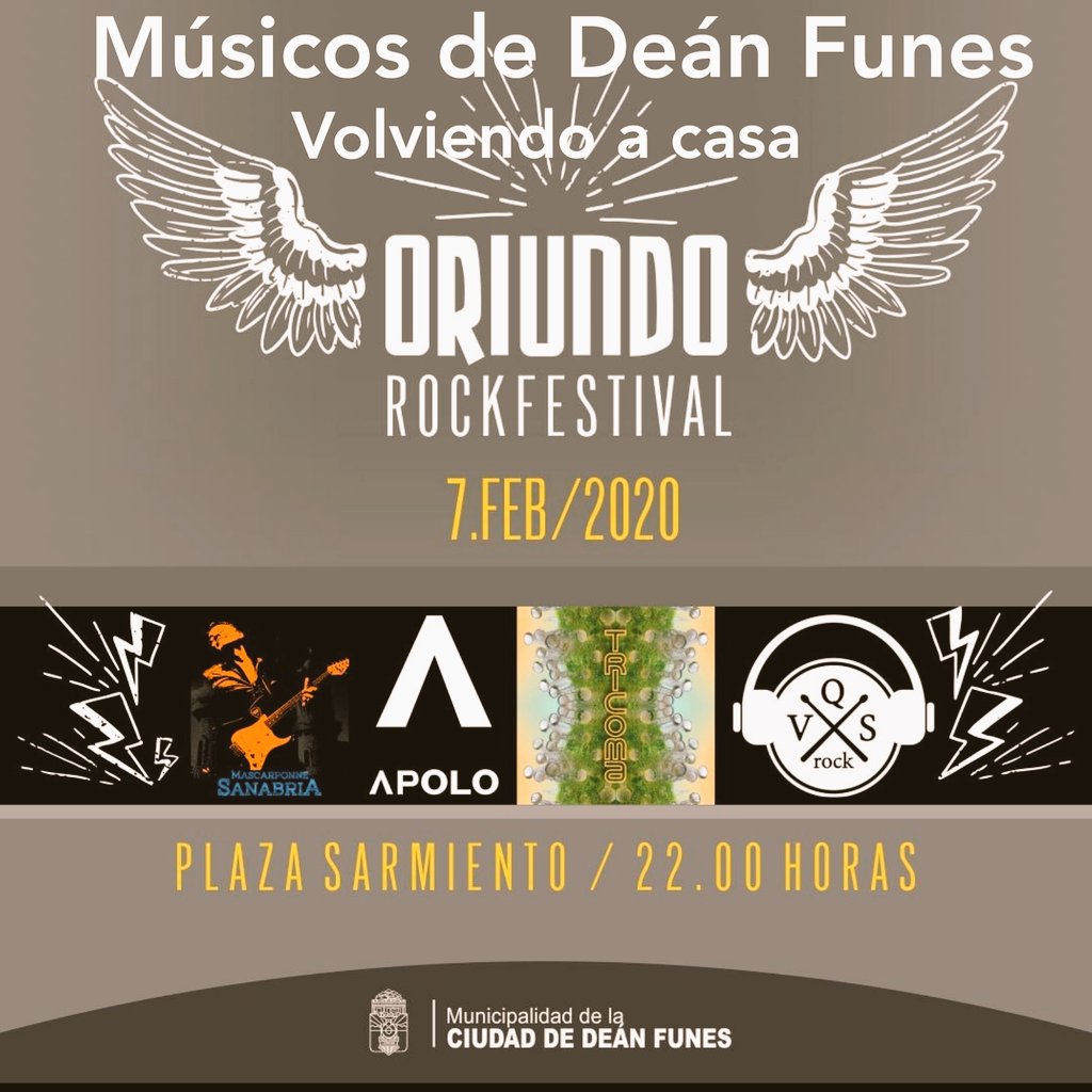 ... 🎶Febrero tiene amor y nosotros vamos a volver a nuestro gran amor, la tierra que nos vio nacer, nuestro querido #deanfunes 🎶
 Gracias a la #munideanfunesciudad a su intendente, Raúl Figueroa, al secretario de Gobierno 
<a href="/jorgearce80/">Jorge Arce</a> 
y a todo el equipo de la Municipalidad!!!