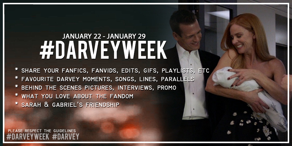 AnonymousDH206's tweet photo. @thesuitsproject and with all these pictures of Sarah in Paris, there's honestly no excuse. Here's to all the #darvey honeymooning headcanons; or we all know what happened that night after they saw Lucy. Write, vid, edit, draw, etc and share #darveyweek https://t.co/8eu3WxQIOm
