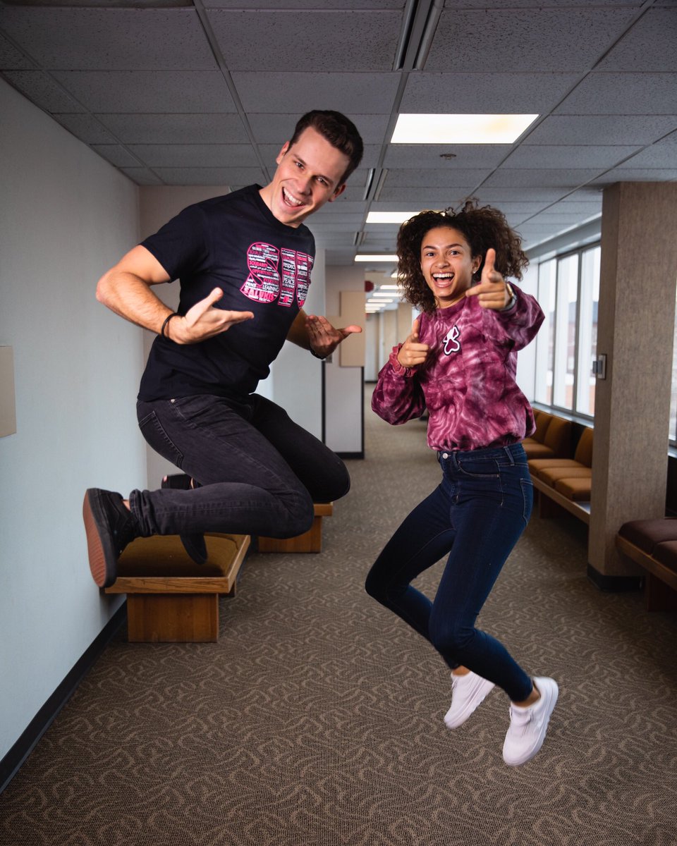SIUStudentCen's tweet photo. Our media students are very excited about the events happening for #SalukisInUnity week!
View the schedule at https://t.co/0JiCFKv5xI https://t.co/jzrcUnlLGf