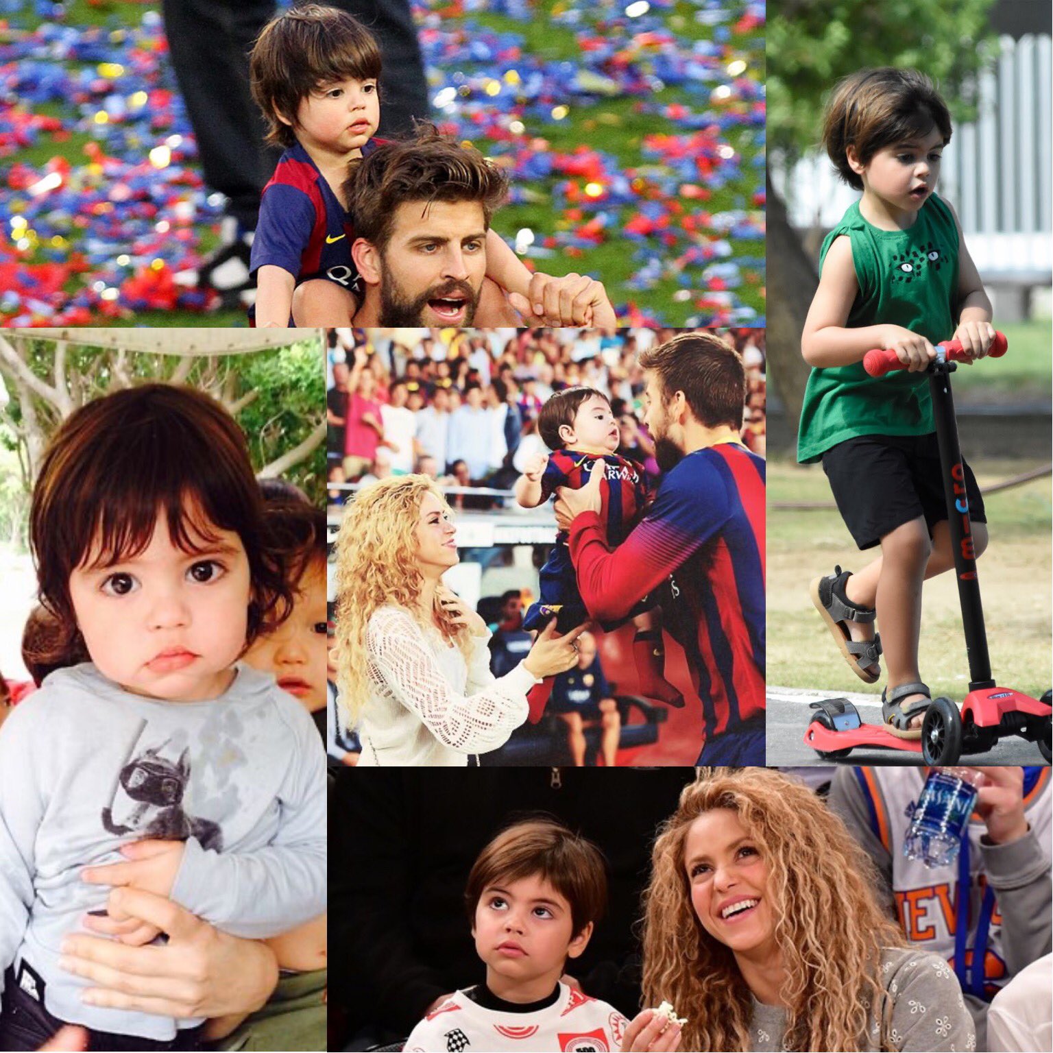 Hoy Milan Piqué Mebarak cumple 7 años  Feliz cumpleaños Milan   Happy Birthday Milan    