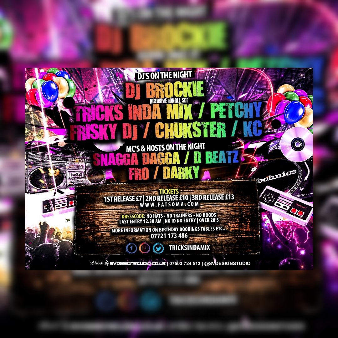 The Throwback Party Saturday 14th March @ Infinity Club Gants Hill, Earlybird £7ticket's flying so go online and get your's 🔥🔥 fatso.ma/TxiC