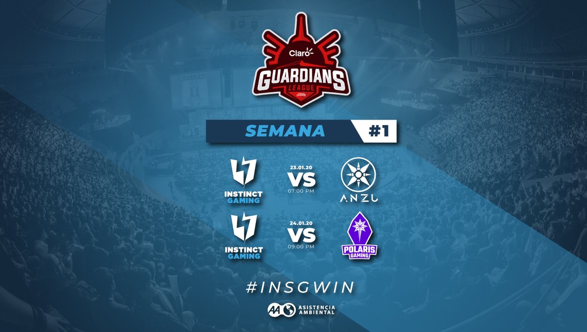 InstinctProTeam's tweet photo. ¡Mañana comienza la #ClaroGuardiansLeague! 🇵🇪
Y nuestro #INSTEAM está más listo que nunca 😎⚡️
Conoce a qué equipos nos enfrentaremos esta semana #1
¡Que empiecen las apuestas! 🤔
📺 https://t.co/BfJXAoQp3J
#WakeUpYourInstinct
#INSGWIN ⚡️ https://t.co/hNeclKX2yj