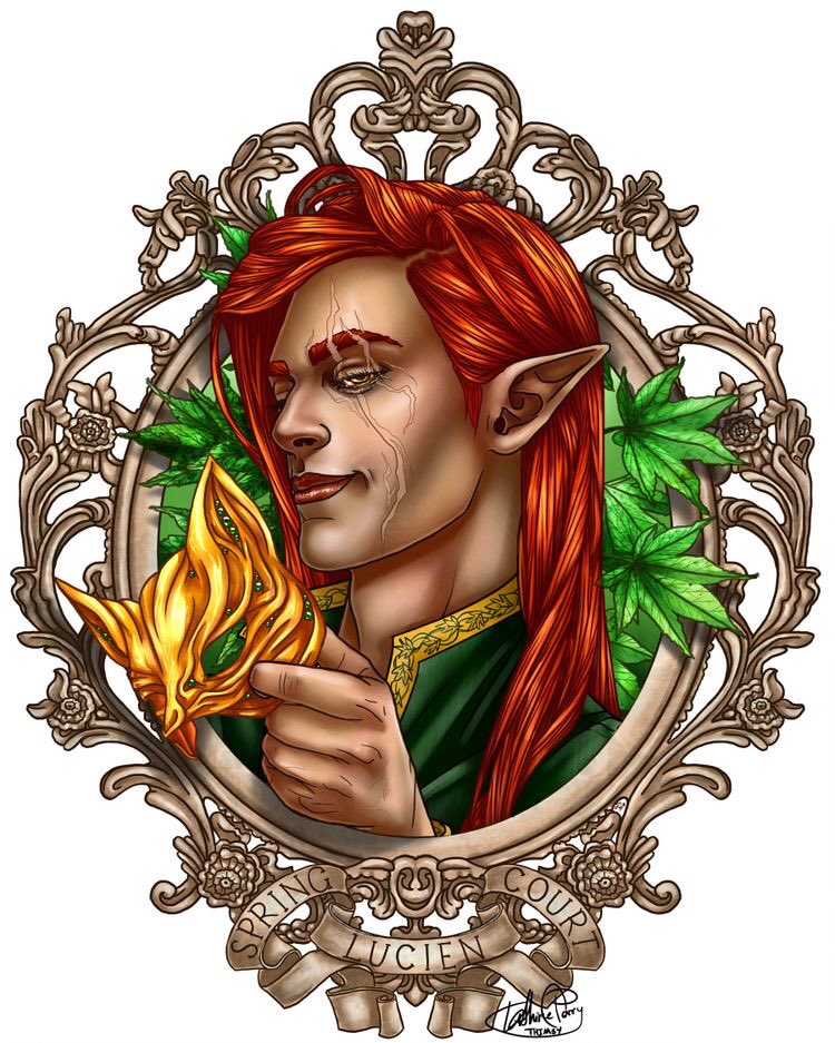 feyredearest's tweet photo. Hey all! I’m going to be showing you some amazing fan art by Thimsy illustrations (I’m not sure if they have a account or not) but I hope you enjoy!! First up we have Lucien ❤️ https://t.co/2Zt6Wc97ol