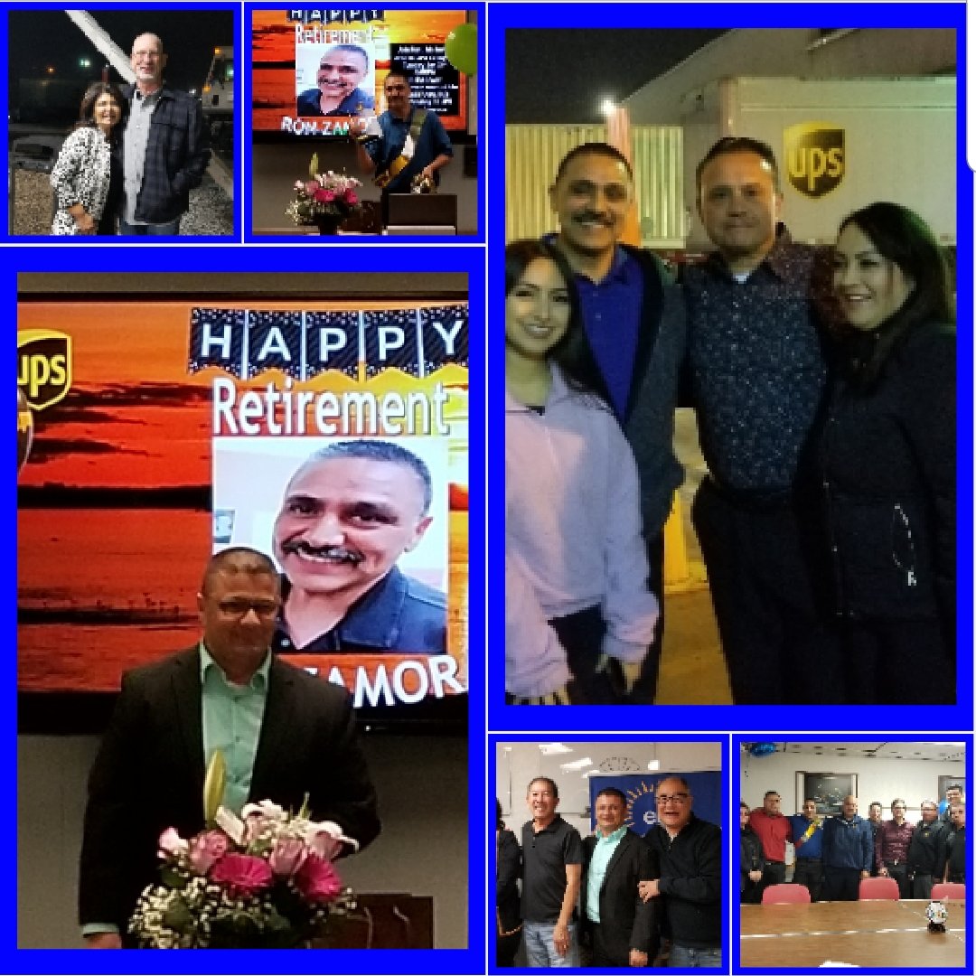 Blue Andrade-Deb (@debandrade6) on Twitter photo Ron Zamora Retires after 31 UPS Years of service, Grande Vista Night shift. <a href="/jrindafernshaw/">Fern Shaw</a> <a href="/eliaa_luna/">Elia Luna</a> @nick_iannacone2 <a href="/espeirs_liz/">Liz Speirs</a> @SouthCalUPSers <a href="/GVNSafety/">Grande Vista Nights: Health and Safety</a> <a href="/ExperienceUPS/">Experience UPS</a> #SoCalSoSafe Ron Zamora Retires after 31 UPS Years of service, Grande Vista Night shift. <a href="/jrindafernshaw/">Fern Shaw</a> <a href="/eliaa_luna/">Elia Luna</a> @nick_iannacone2 <a href="/espeirs_liz/">Liz Speirs</a> @SouthCalUPSers <a href="/GVNSafety/">Grande Vista Nights: Health and Safety</a> <a href="/ExperienceUPS/">Experience UPS</a> #SoCalSoSafe