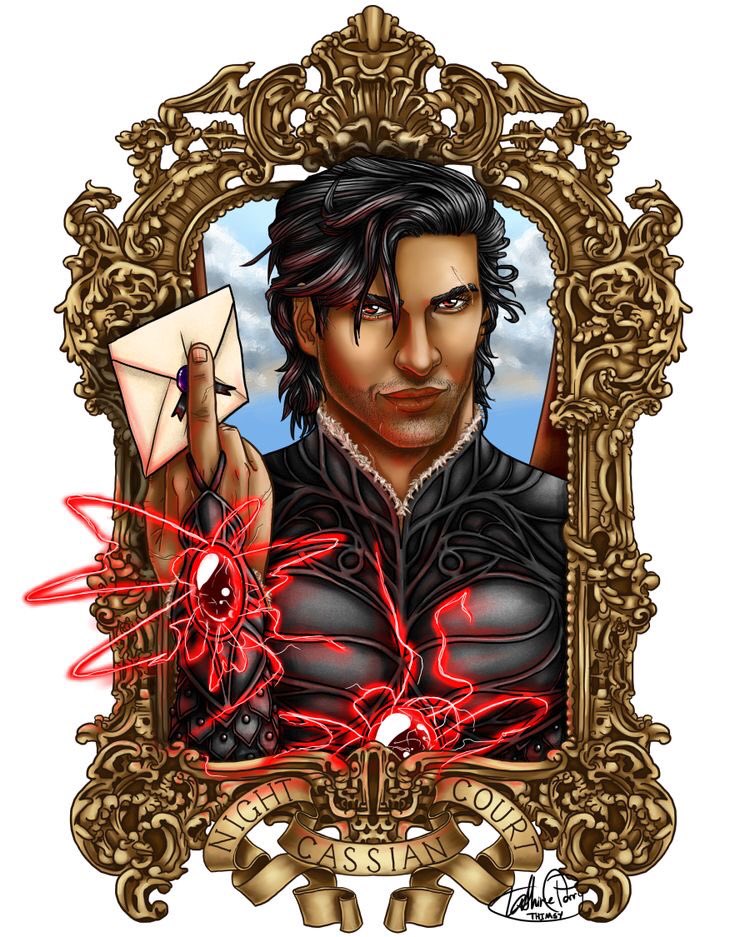 feyredearest's tweet photo. Coming in second we have Cassian😍  artwork done by Thimsy illustrations https://t.co/3fpxl558us