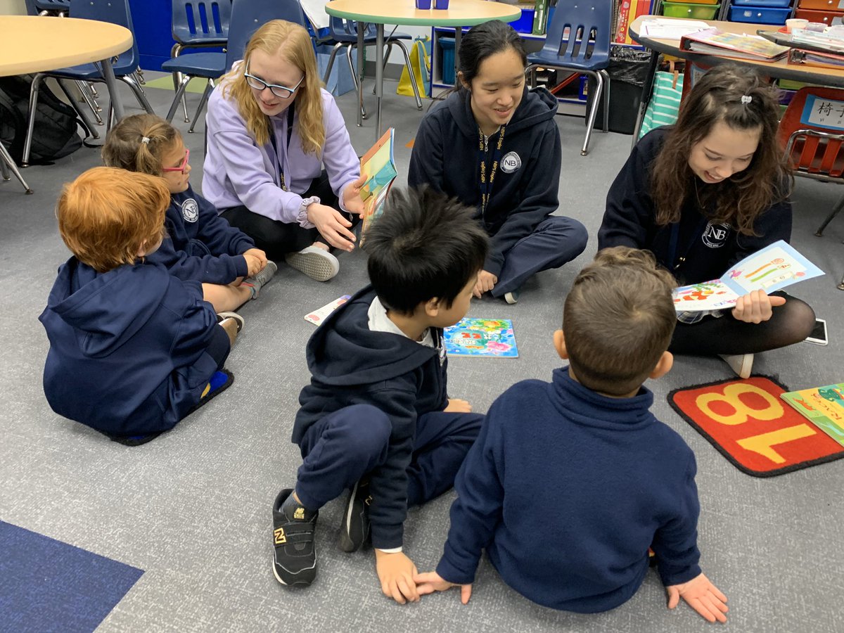 #nbps Lower school story time :)