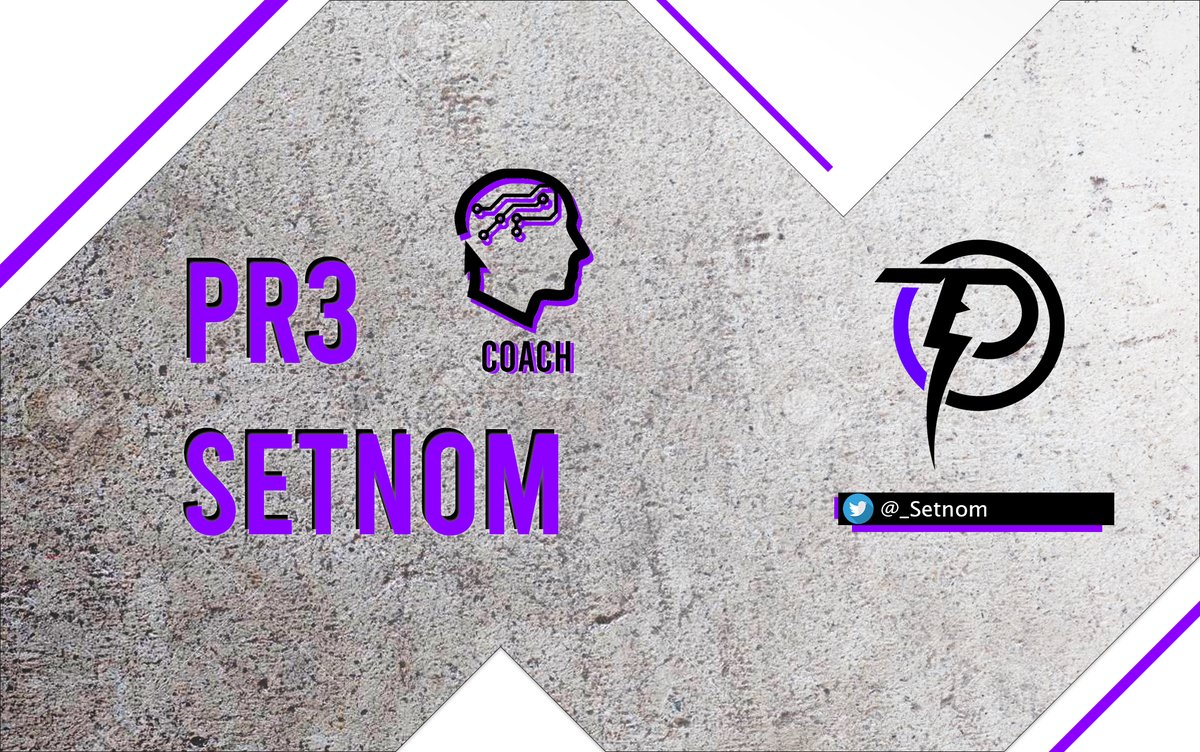 Como coach, <a href="/_Setnom/">CG | 🙃Setnom🙃</a>  el cerebro galaxia que todo el mundo desearía, un estratega puro y meticuloso, hilando movimientos para conseguir la victoria... #GOPR3 
"Un auténtico maestro nunca deja de aprender."