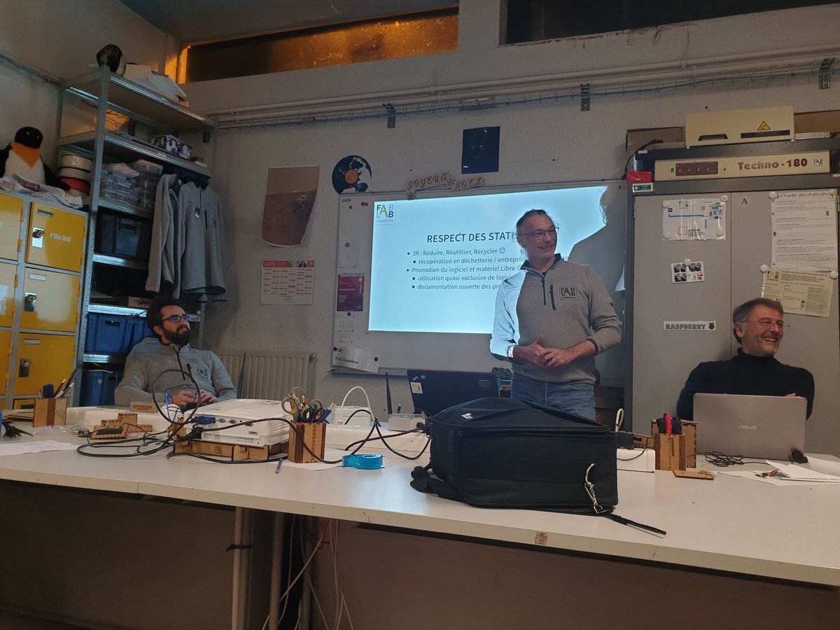 Fablab Lannion On Twitter Le Bureau Presente Le Bilan Moral