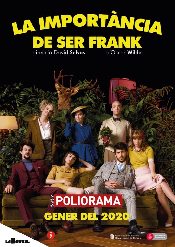 alteregoth's tweet photo. @Ferran_VS y #PaulaMalia protagonizan la obra #LaImportanciaDeSerFrank dirigida por #DavidSelvas
Hasta el 15 de marzo en el @teatrepoliorama
@labrutal https://t.co/Sl6GhJotmL