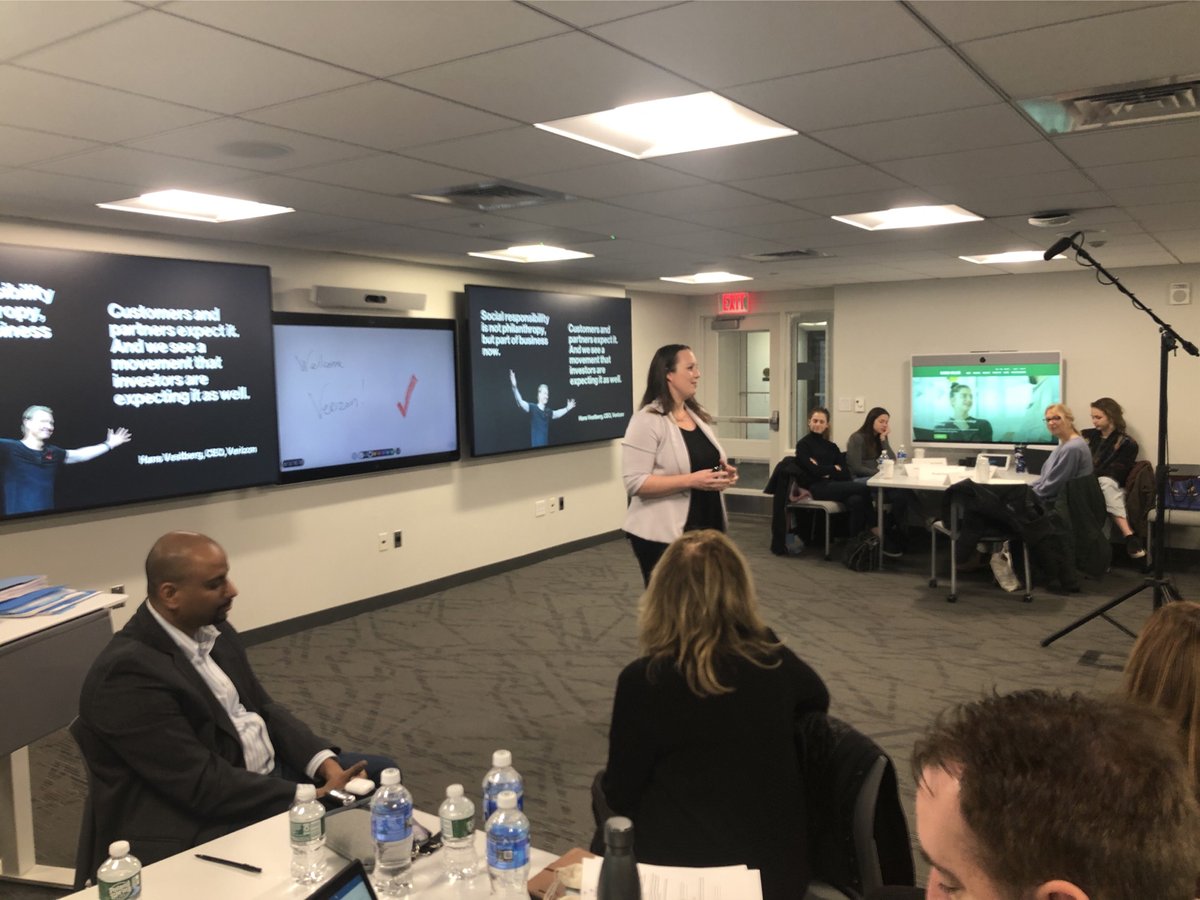 epalson's tweet photo. #Verizon at #Babson in the new DigX classroom! https://t.co/evsSS8XTuw