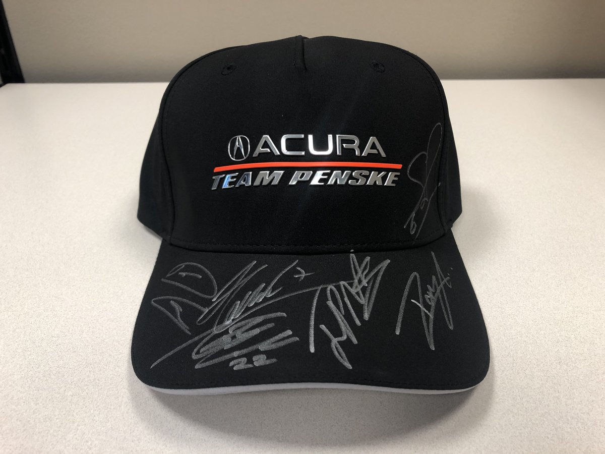 We're so excited to go #IMSA racing this weekend! 🏁

Retweet and tag a friend for a chance to win an <a href="/Acura/">Acura</a> Team Penske hat signed by five of our #Rolex24 drivers (plus <a href="/AustinCindric/">Austin Cindric</a> 🤣)!

Ends 1/24/20 at 11:59 p.m. ET. Rules: bit.ly/2PKiZgI