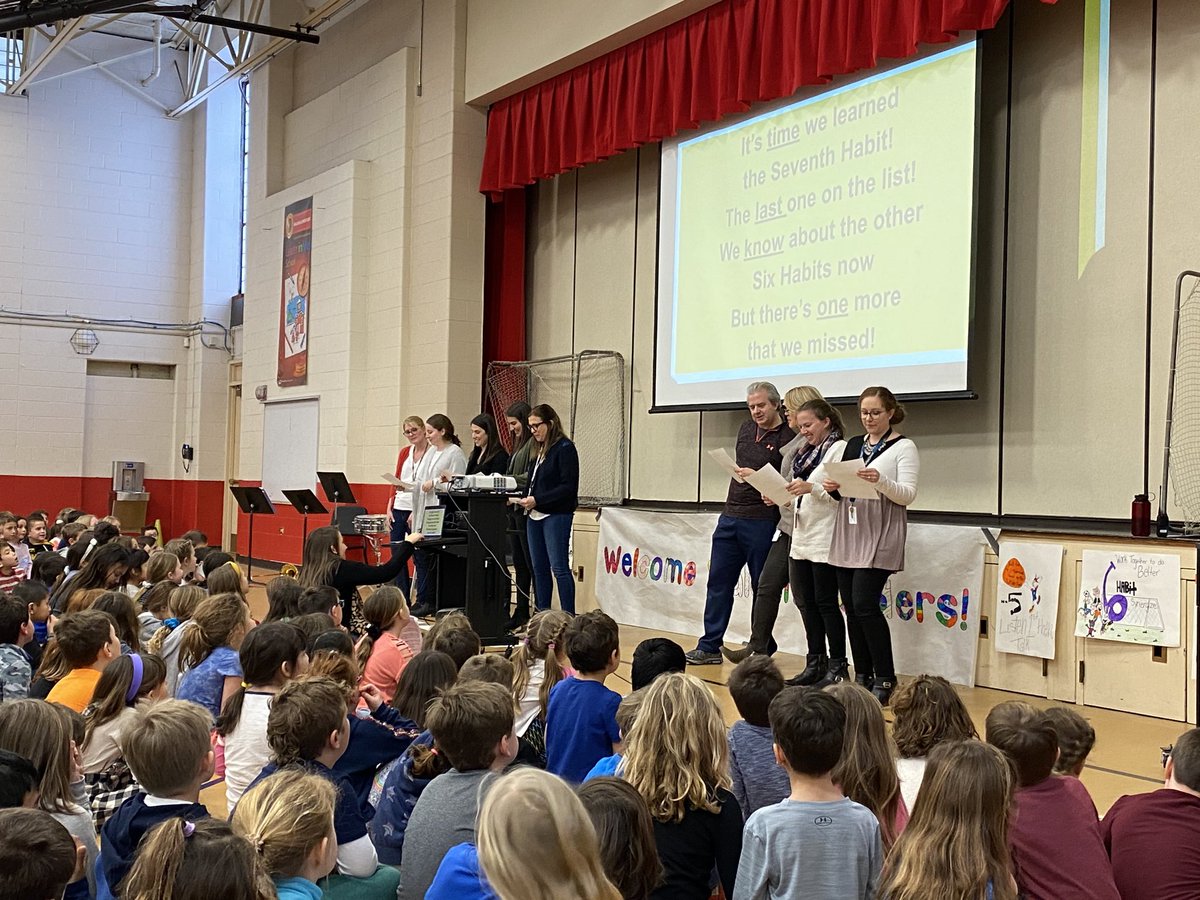 Amazing student created leadership assembly! #wal109 #engage109