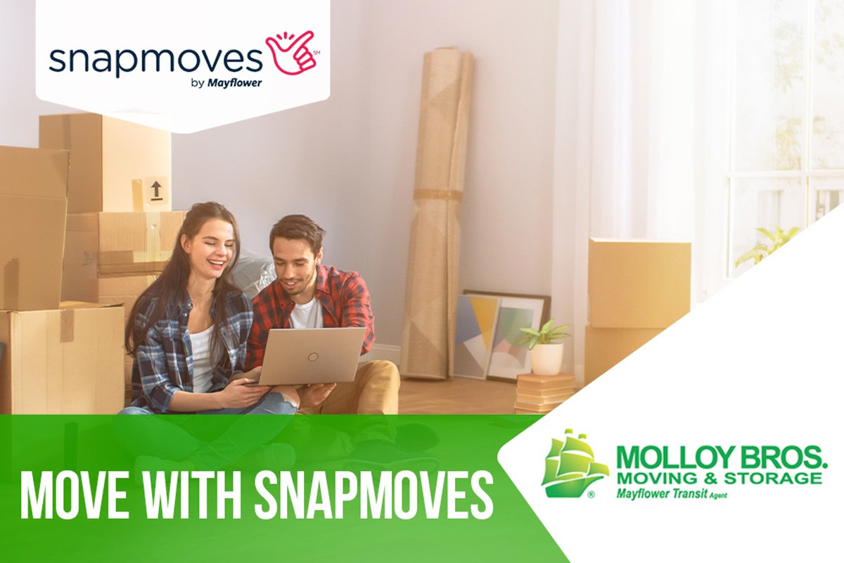 MolloyBros's tweet image. Some of us have simple needs when #moving, but a little help never hurts. Thanks to #Snapmoves, that help is here! Apartment moves are at an all-time high and Snapmoves offers guaranteed moving dates, included coverage, and quick shipments for moves like these. Call 516-396-7660