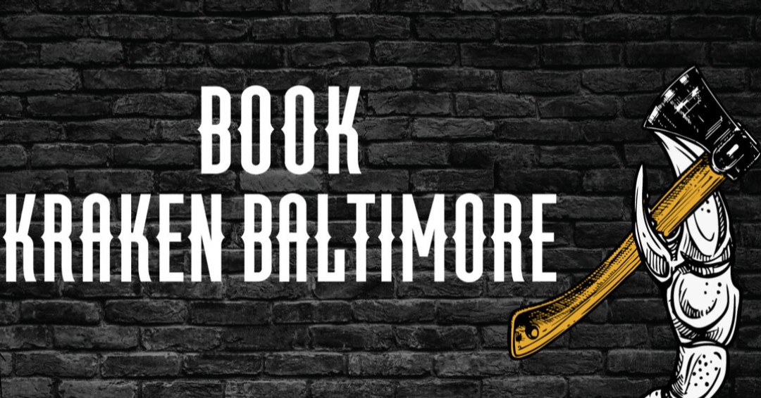 TOMORROW, January 23rd at 4 PM Kraken Axe's doors open to the beautiful city of Baltimore! Book your lanes now to reserve your spot for our opening weekend! krakenaxes.com/book-baltimore #Baltimore #Maryland #PowerPlantLive #AxeThrowing #AxeThrowingBaltimore #IATF #HatchetThrowing