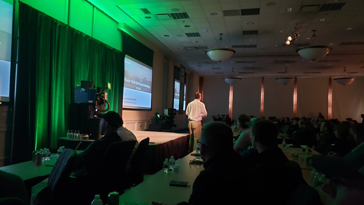 #WinteConferance for Precision Planting.  Great learning opportunity for any farm.