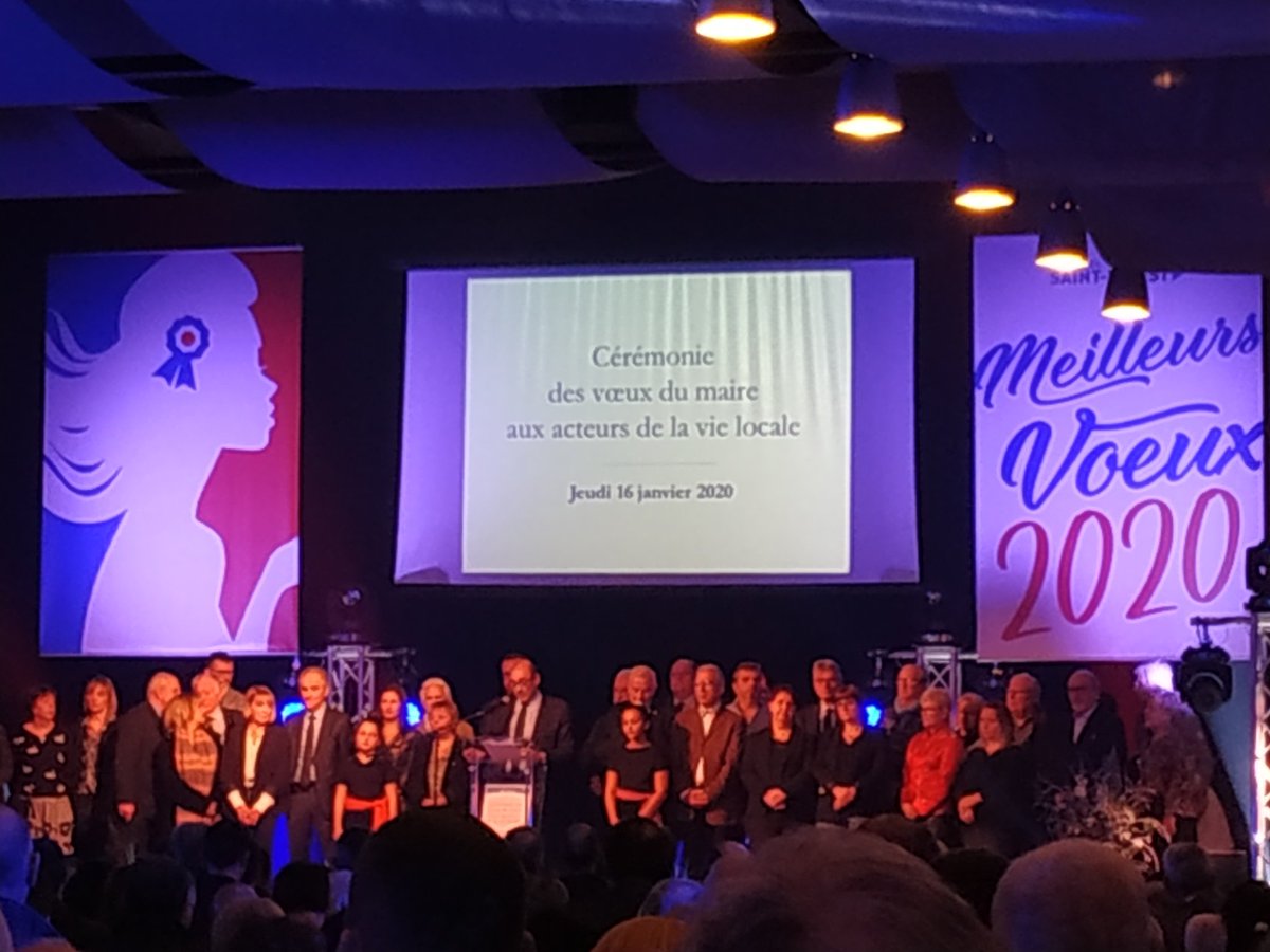 <a href="/ca_centrest/">Crédit Agricole Centre-est</a> Plaine Est présent aux Voeux du Maire de St Priest. Une salle comble avec tous acteurs de la vie locale.Un territoire riche de talents👏👏👏<a href="/gillesgascon/">Gilles Gascon</a> #valeurscommunes #agirchaquejourdanslinteretdelasociete  <a href="/Adrien69c/">Adrien Corrieri</a> <a href="/nathalieHERITI1/">nathalie HERITIER</a> @oimbrognohaider