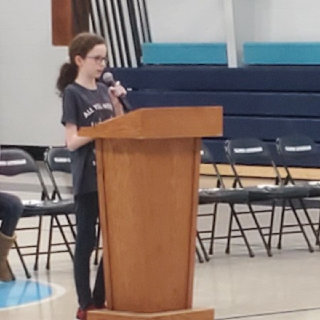 ILSChargers's tweet photo. The annual ILS Spelling Bee took place in the ILHS gymnasium. Nerves a plenty and many rounds were played out. Congrats to all the contestants and to this year's champ, Melinda!!! #ilschargers #knowgrowshow https://t.co/X4FHghF71s