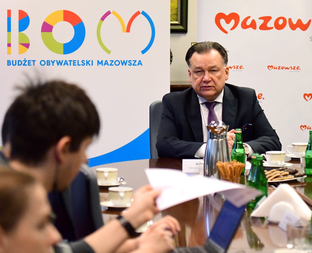 SejmikMaz's tweet photo. ⏩ Startuje #BudżetObywatelskiMazowsza 😊
Już niebawem spotkania informacyjne, a w marcu nabór projektów do #BOM Dziś w #UMWM pierwsze spotkanie prasowe ⏩Jest specjalna strona internetowa: https://t.co/B9A6ecYWUk
#KochamMazowsze #MazowszeSercePolski
Info: https://t.co/eBzGrYA1TX https://t.co/KecwBy285f