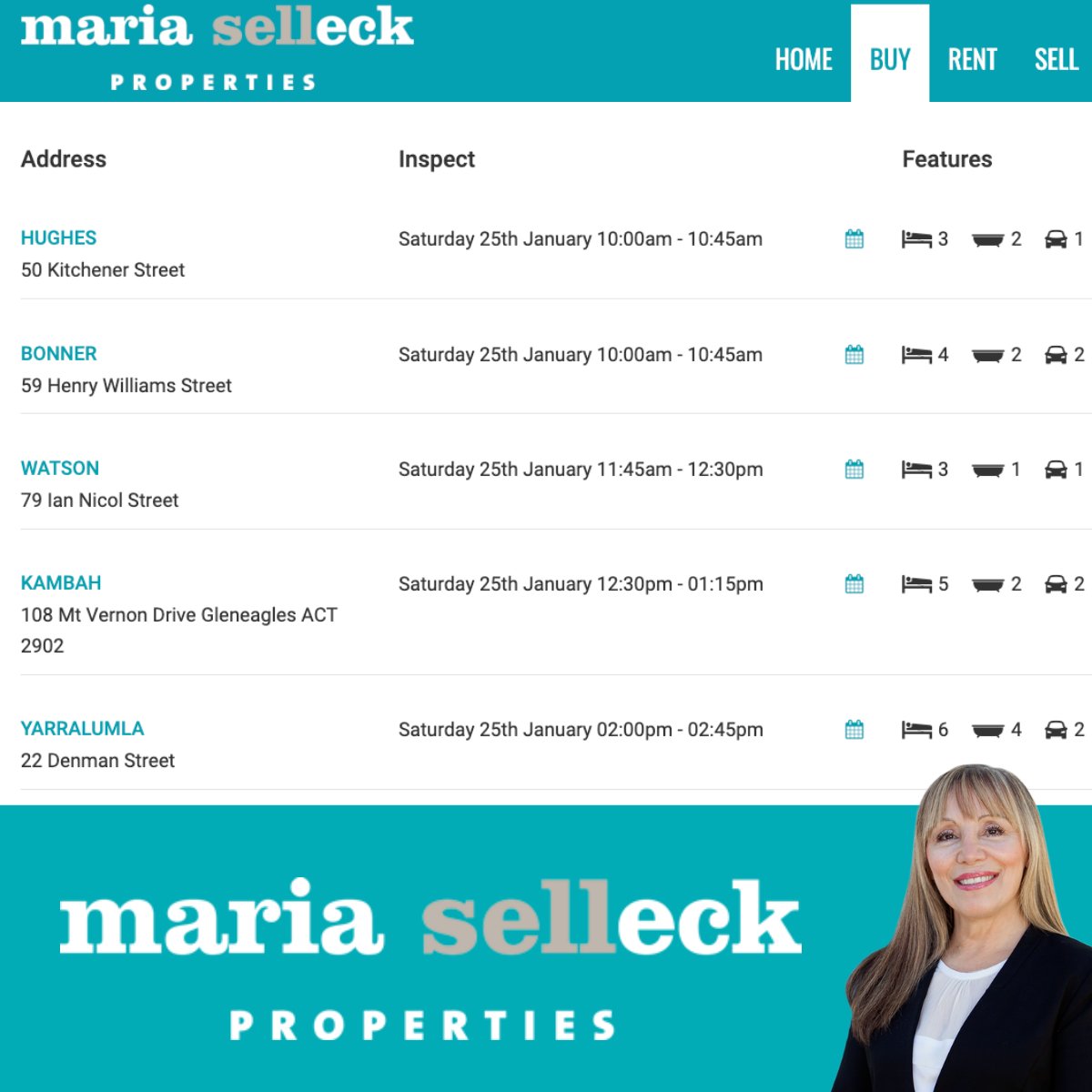 MariaSelleck's tweet photo. Don't miss our Open Homes for this Weekend...
It's a busy day. Kicking off at 10.00am ⏰🏡

We have homes on show in the following areas:
Hughes, Bonner, Watson, Kambah, Yarralumla

https://t.co/BDk8eJuNq4

Why not come and find your new home, to rent or buy, with us! ☺️ https://t.co/3UIJY5HVnM