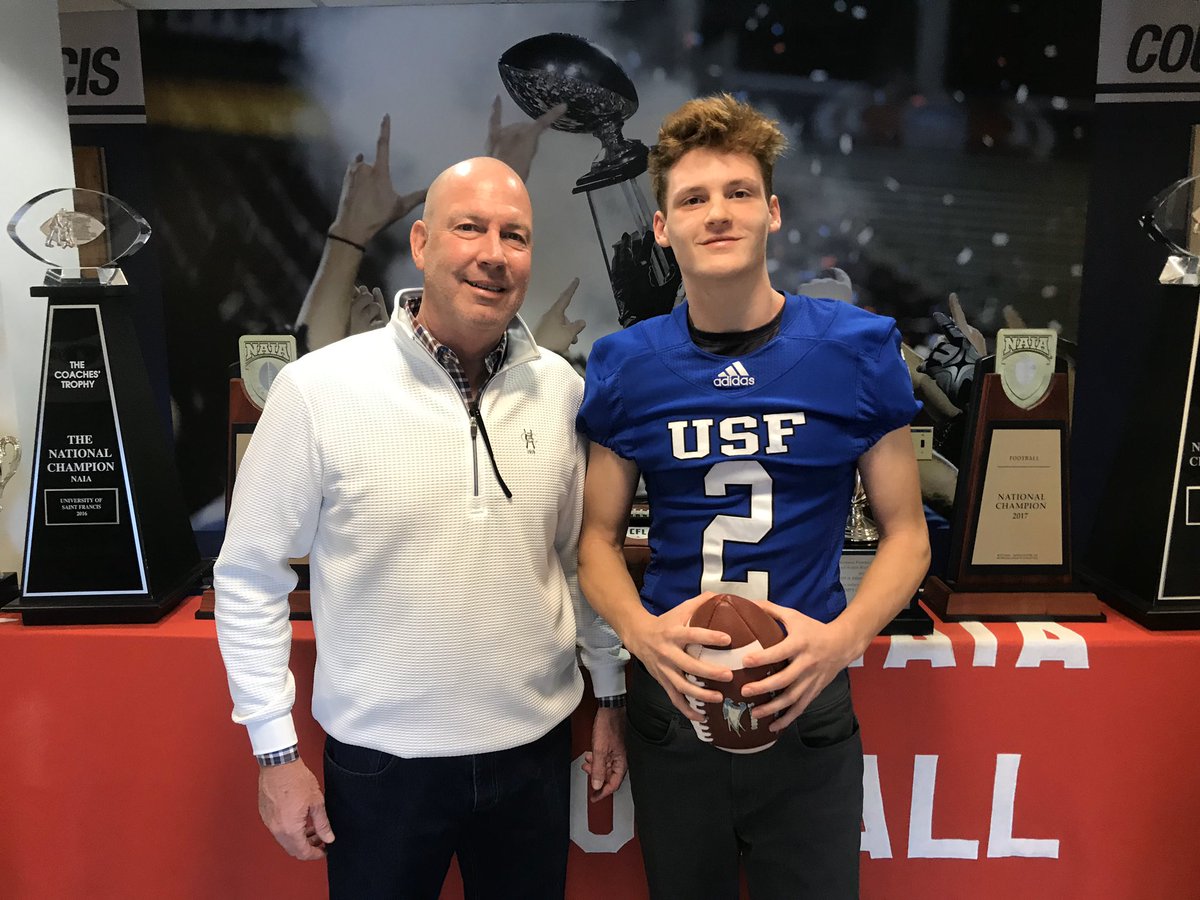 brody_whitesell's tweet photo. Thankful and blessed to receive an offer from the University of St. Francis. @CoachKDonley https://t.co/AAd9Dv4Jmx