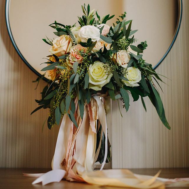 Because details truly do matter 
Florals: @thebloomshoppe 
Ribbon: @eastcoasttrimming 
Bride: @kethiemann