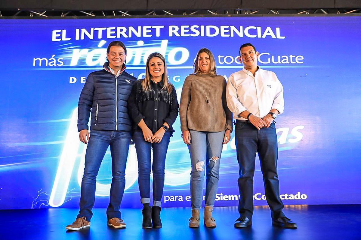 AyGuate's tweet photo. @Tigo_GT   presentó sus innovaciones en cuanto a las nuevas velocidades de internet residencial. Entérate de más en la siguiente nota: https://t.co/ZtLZkfZjbp https://t.co/qoOBhK2gYR