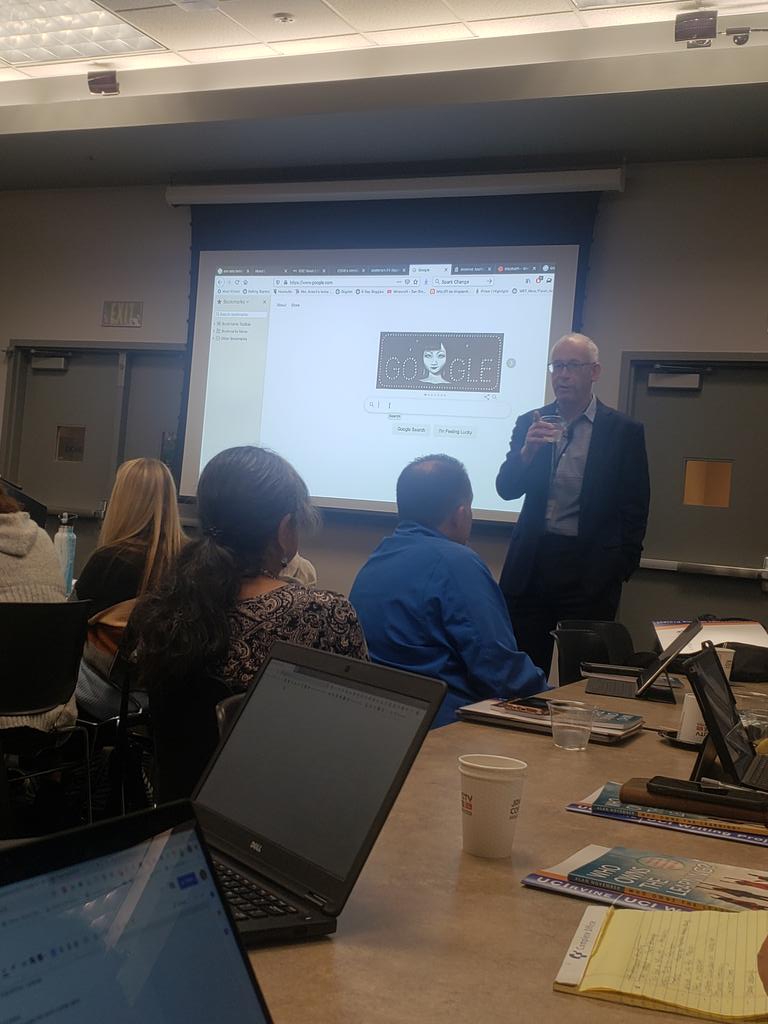 Capo_PL's tweet photo. Amazing conversation with @globalearner that is pushing everyone's thinking #askquestions #passiondrivenlearning https://t.co/9T2KuEagV0