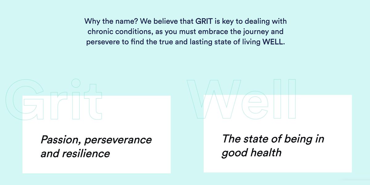 Tired of feeling sick? Stressed? Moody? Exhausted? 
Check out our newest StartUp Health company: <a href="/GritWell/">GritWell</a> 
We're thrilled to have Chelsea Rowe &amp; her team join our global army of Health Transformers!