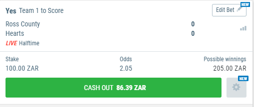 StormBets's tweet photo. #inplay in Scotland. Ross County has scored in 9/10 at home and Hearts has conceded in 9/10 away. My forecast model shows odds of 1.13. Very good value. #footballtips #valuebet #stormbets https://t.co/VvmpmcGnHu