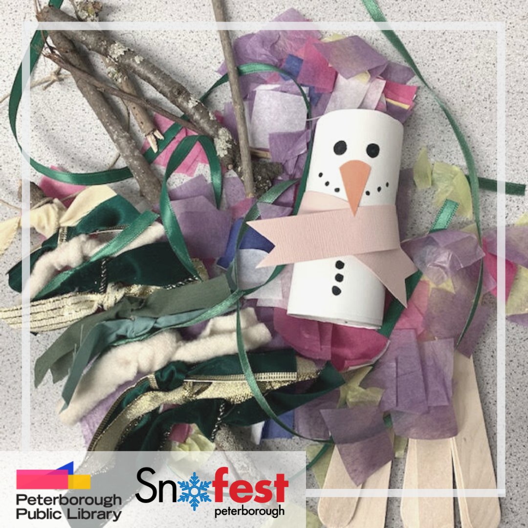 ptbolibrary's tweet photo. @PtboSnofest We're all set. #pplcurious? The fun starts at 4 pm while supplies last! https://t.co/RuQYkna5KH