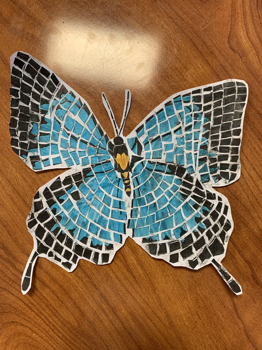 Mrsrawlsfanning's tweet photo. One of my very favorite projects we do ! My kiddos do their Mosaics’s for the main art form we study during our Byzantine Unit #AncientHistory #WH1 #Byzantine #Mosaics #Art @ecghighschool https://t.co/6CrUxHJhMP