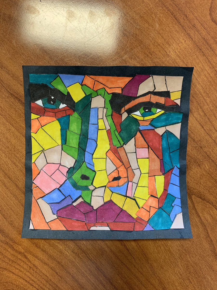 Mrsrawlsfanning's tweet photo. One of my very favorite projects we do ! My kiddos do their Mosaics’s for the main art form we study during our Byzantine Unit #AncientHistory #WH1 #Byzantine #Mosaics #Art @ecghighschool https://t.co/6CrUxHJhMP