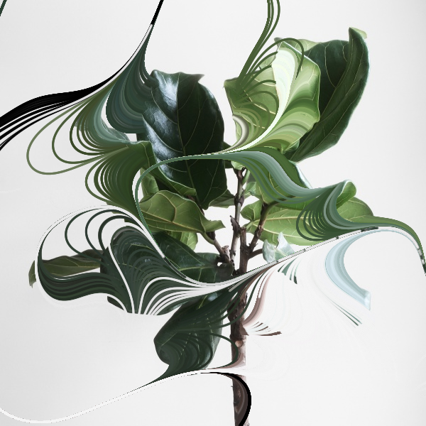any_aname's tweet image. generative fiddle leaf fig  #PROCESSING3