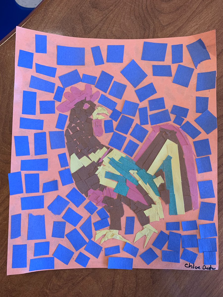 Mrsrawlsfanning's tweet photo. One of my very favorite projects we do ! My kiddos do their Mosaics’s for the main art form we study during our Byzantine Unit #AncientHistory #WH1 #Byzantine #Mosaics #Art @ecghighschool https://t.co/Bl4wjmqgY2