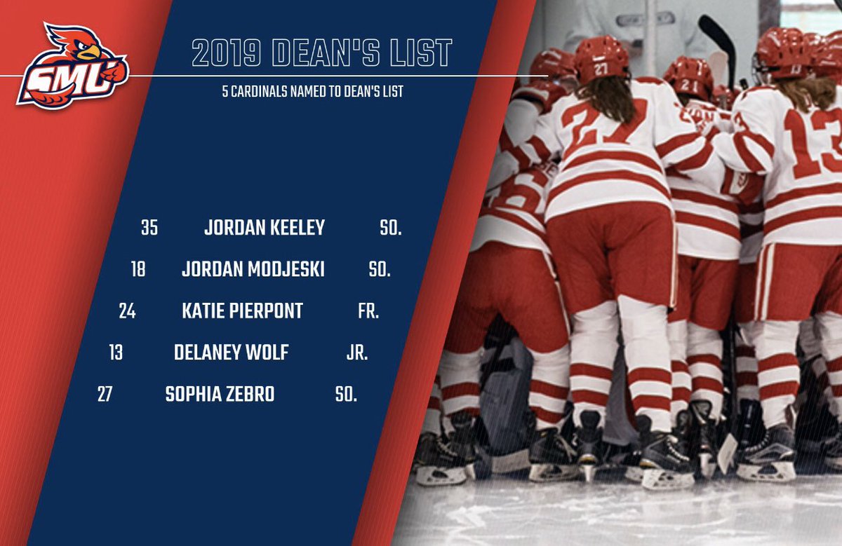 Hard work pays off!! Especially in the classroom 📚✏️, congratulations to our 🔟 players who were named to the Dean’s List this past semester! Also, congratulations to the <a href="/SMUWHockey/">SMUMN Women's Hockey</a> players who also were named on the Dean’s List for their work in the classroom. #MakeAnImpact