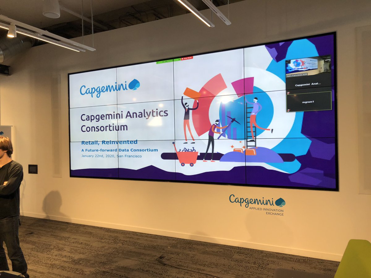 Making history @CapgeminiAIE kicking off #capgeminianalytics360 @CapgeminiNA @CapgeminiInvent first to being multiple #fortune500 companies’ #data together to get a #360view of our #customers