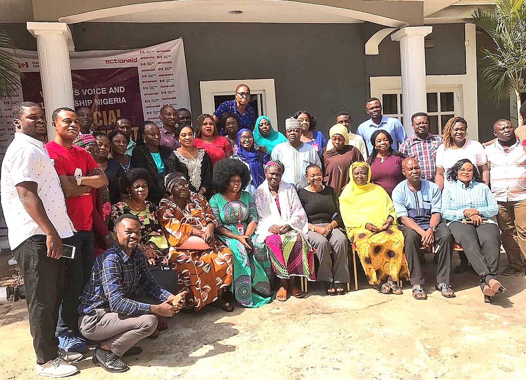 NanaEmpowerment's tweet photo. #NANA Group picture with @ActionAidNG Country-Director Mrs. Ene Obi, our Chairperson, Dr. Fatima L Adamu & other participants at the end of Women Voice & Leadership Nigeria #WVLN Project: Financial Management Training held at Apo Apartments, Abuja, Nigeria.
#NigerianWomenMatter https://t.co/15JI0HnHGB