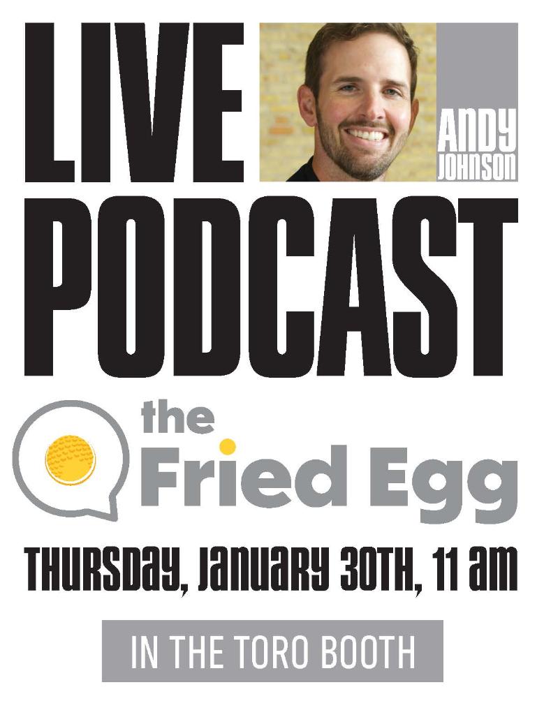 ToroGolf's tweet photo. Join us at the #GolfIndustryShow for a live @the_fried_egg podcast with guest Matthew Wharton, CGCS Carolina Golf Club. @CGCGreenkeeper @GCSAA_GIS https://t.co/C5nC7UkgSY
